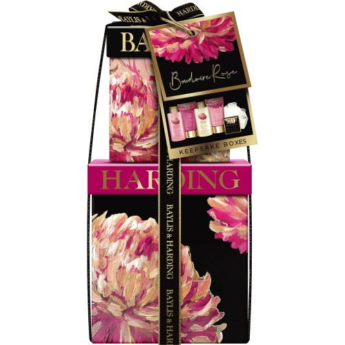 Baylis & Harding Boudoire Rose Keepsake Boxes Gift Set